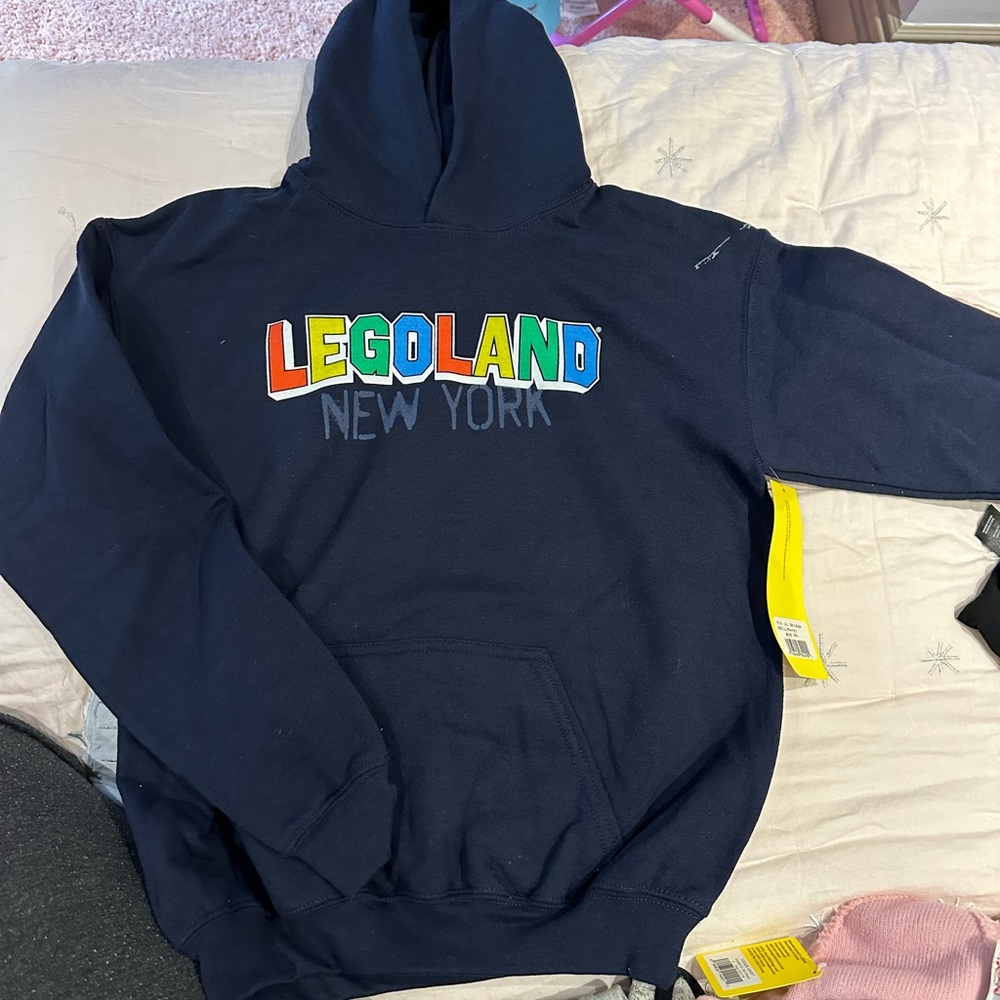 NWT- Legoland, New York youth large navy sweatshirt